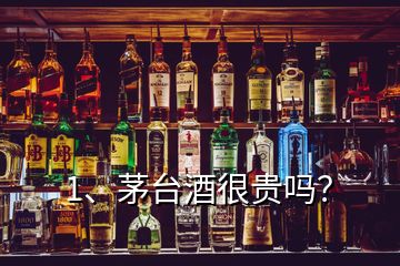 1、茅臺(tái)酒很貴嗎？