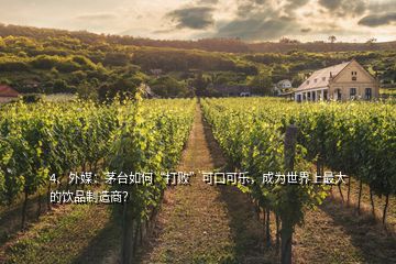 4、外媒：茅臺(tái)如何“打敗”可口可樂(lè)，成為世界上最大的飲品制造商？