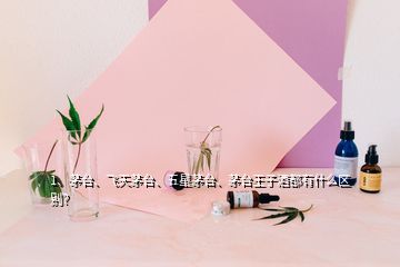 1、茅臺、飛天茅臺、五星茅臺、茅臺王子酒都有什么區(qū)別？