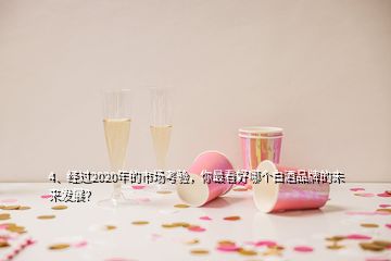 4、經(jīng)過2020年的市場(chǎng)考驗(yàn)，你最看好哪個(gè)白酒品牌的未來發(fā)展？