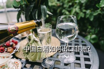 2、中國白酒如何出口非洲？