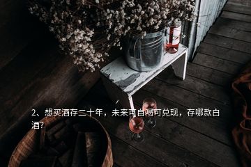 2、想買酒存二十年，未來可自喝可兌現(xiàn)，存哪款白酒？