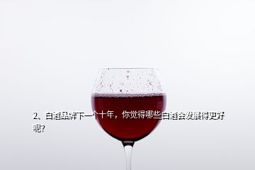 2、白酒品牌下一個十年，你覺得哪些白酒會發(fā)展得更好呢？