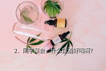 2、同學聚會，什么白酒好喝??？