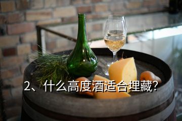 2、什么高度酒適合埋藏？