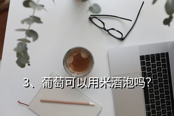 3、葡萄可以用米酒泡嗎？