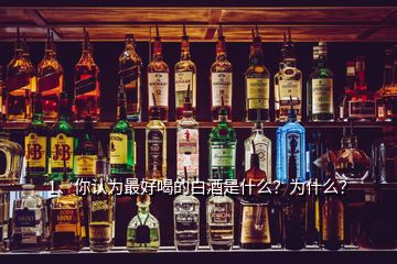 1、你認(rèn)為最好喝的白酒是什么？為什么？