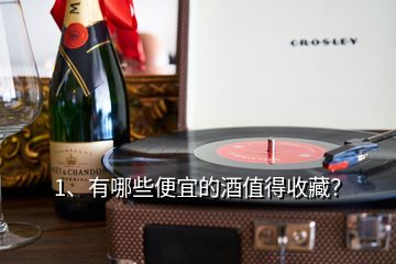 1、有哪些便宜的酒值得收藏？