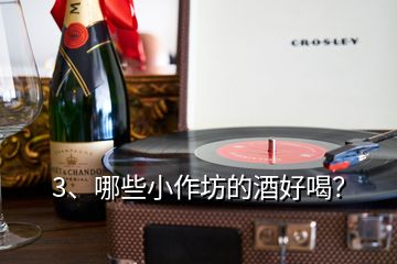 3、哪些小作坊的酒好喝？