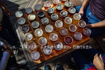 5、“五洋汾古郎”五大名酒一窩蜂漲價，白酒行業(yè)怎么了？