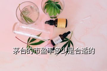 茅臺(tái)的市盈率多少是合適的