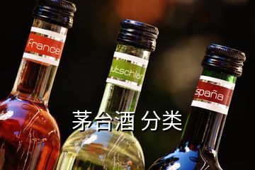 茅臺(tái)酒 分類