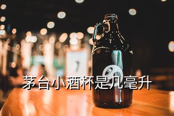 茅臺(tái)小酒杯是幾毫升