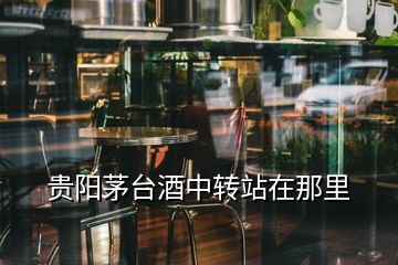 貴陽茅臺酒中轉(zhuǎn)站在那里