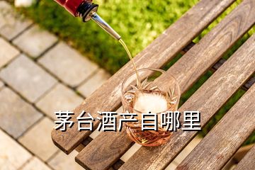 茅臺酒產(chǎn)自哪里