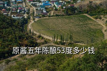 原醬五年陳釀53度多少錢