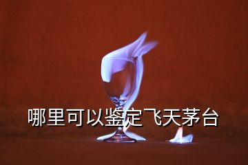 哪里可以鑒定飛天茅臺