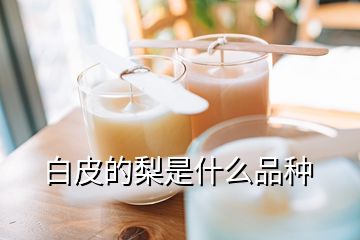 白皮的梨是什么品種