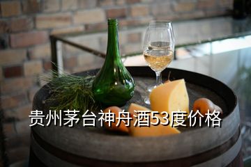 貴州茅臺神舟酒53度價格