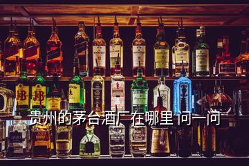 貴州的茅臺(tái)酒廠在哪里 問(wèn)一問(wèn)