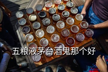 五糧液茅臺酒鬼那個好