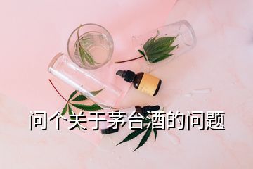 問個(gè)關(guān)于茅臺酒的問題