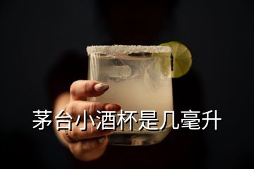 茅臺小酒杯是幾毫升