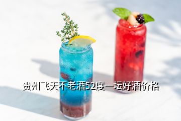 貴州飛天不老酒52度一壇好酒價格