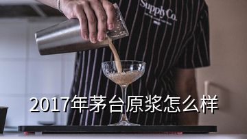 2017年茅臺(tái)原漿怎么樣