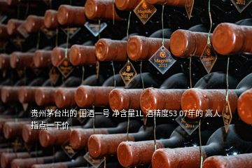 貴州茅臺(tái)出的 國(guó)酒一號(hào) 凈含量1L 酒精度53 07年的 高人指點(diǎn)一下價(jià)