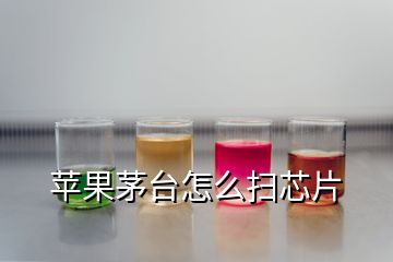 蘋果茅臺(tái)怎么掃芯片