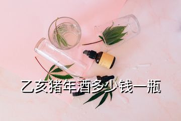 乙亥豬年酒多少錢(qián)一瓶