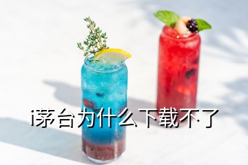 i茅臺(tái)為什么下載不了