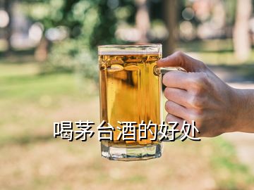 喝茅臺酒的好處