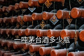 一噸茅臺(tái)酒多少瓶