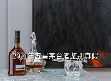 2011年五星茅臺(tái)酒鑒別真假