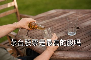 茅臺股票是最高的股嗎