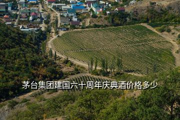 茅臺集團建國六十周年慶典酒價格多少