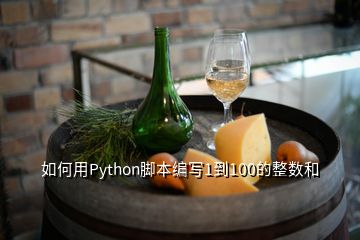 如何用Python腳本編寫(xiě)1到100的整數(shù)和