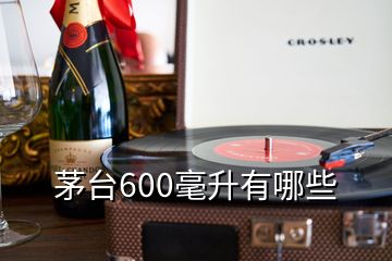 茅臺(tái)600毫升有哪些