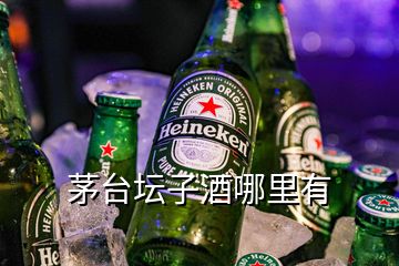 茅臺壇子酒哪里有