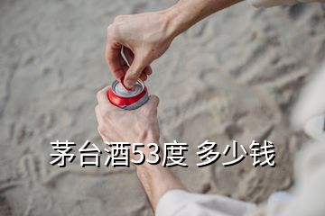 茅臺酒53度 多少錢