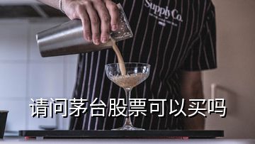 請問茅臺股票可以買嗎