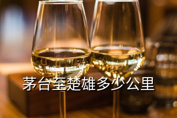 茅臺(tái)至楚雄多少公里