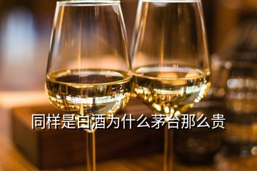 同樣是白酒為什么茅臺(tái)那么貴