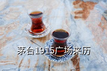 茅臺(tái)1915廣場(chǎng)來(lái)歷