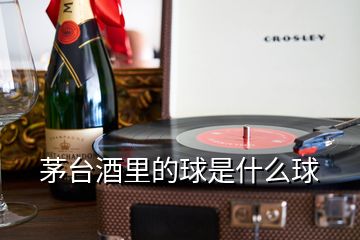 茅臺酒里的球是什么球