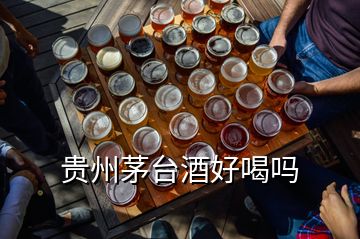 貴州茅臺(tái)酒好喝嗎