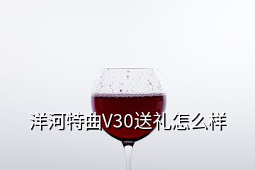 洋河特曲V30送禮怎么樣