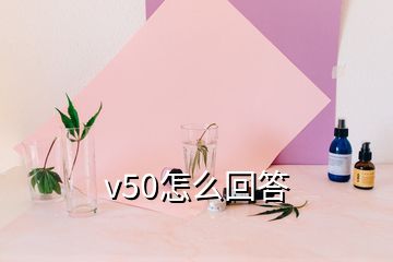 v50怎么回答